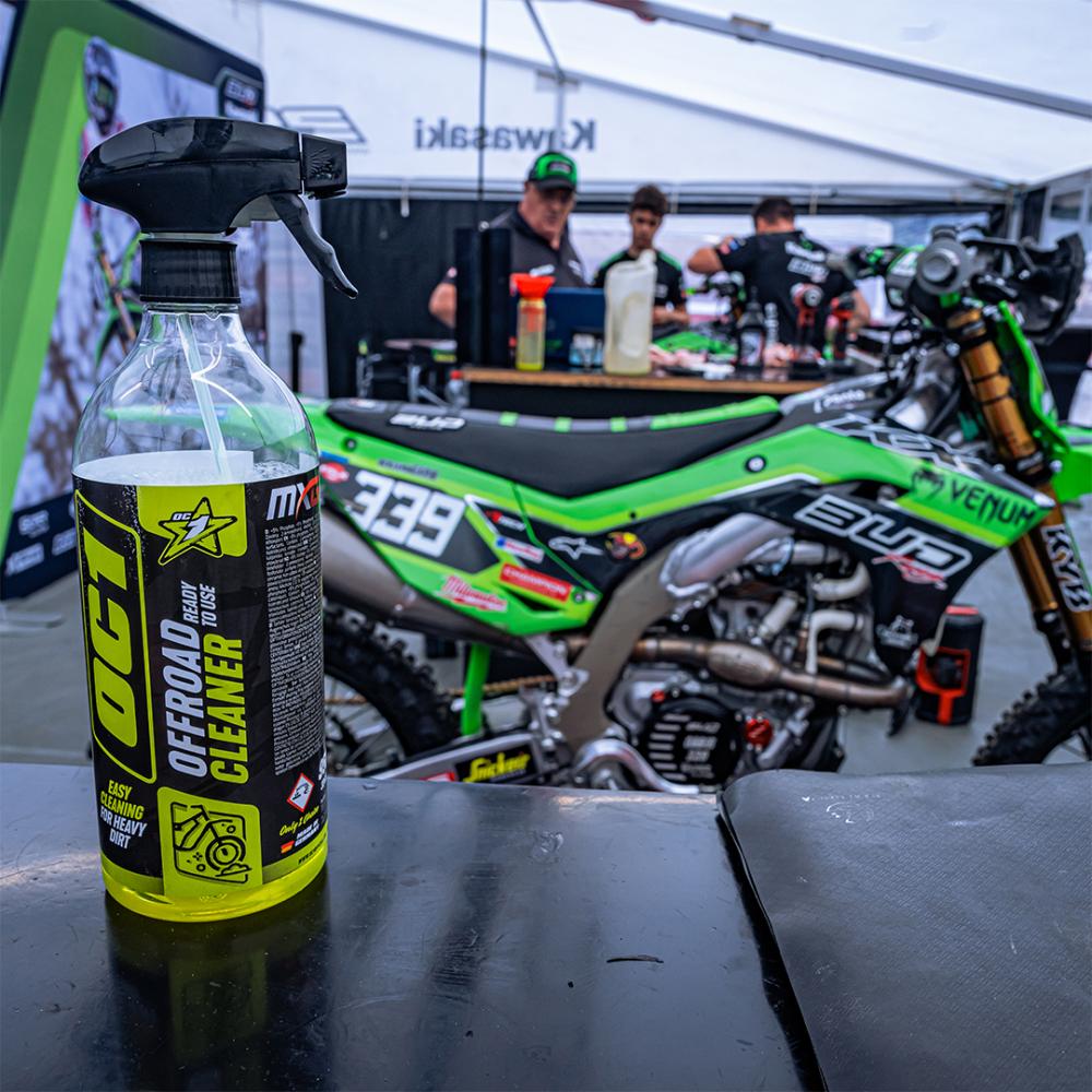 Crossmotor tijdens de MXGP of Sweden