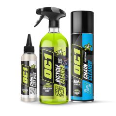 OC1 Bicycle Must Have Bundle - Bicycle Cleaner, Chain Cleaner, Chain Lube Wax