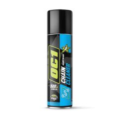 OC1 Chain Cleaner 500 ml spuitbus - professionele kettingreiniger voor motoren en fietsen met 360°-systeem