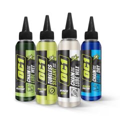OC1 Pro Drivetrain Bundle - Chain Lube Wax, Chain Lube Dry, Chain Lube Wet, Tubeless Sealant